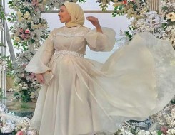  السعودية اليوم - موديلات جذّابة لفساتين سهرة من مدونات الموضة المحجبات