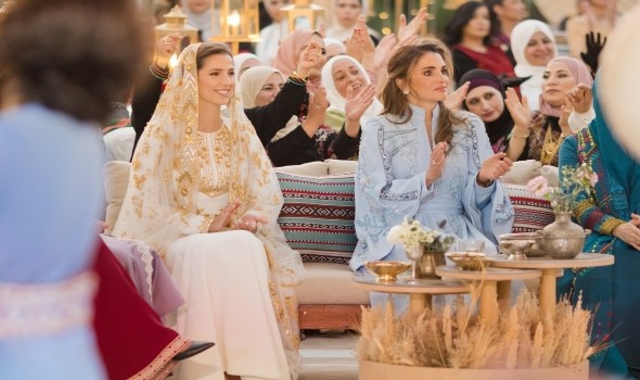 أسرار جمال الأميرة رجوة الحسين وإطلالتها الهادئة الراقية