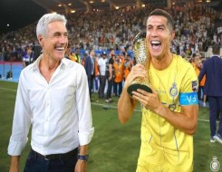  السعودية اليوم - كريستيانو رونالدو يرقص بالعقال السعودي بعد هدفه في مرمى الفيحاء