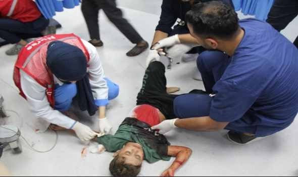  السعودية اليوم - القصف الإسرائيلي يُخرج محطتي إسعاف في غزة والمخازن الرئيسية عن الخدمة