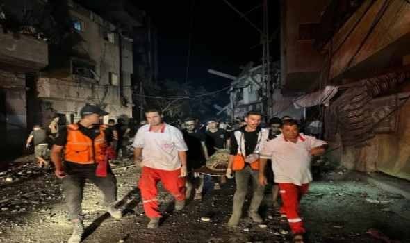  السعودية اليوم - الهلال الأحمر الفلسطيني يُعلن تجديد القصف الإسرائيلي وإطلاق النار من مسيّرات بمحيط مستشفى الأمل في خان يونس