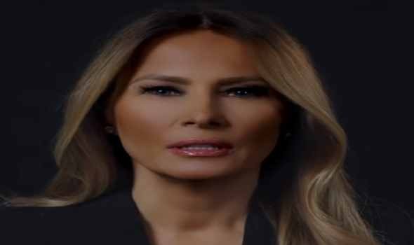 ميلانيا ترامب تظهر مع روبوت بشري في مشهد غير مسبوق