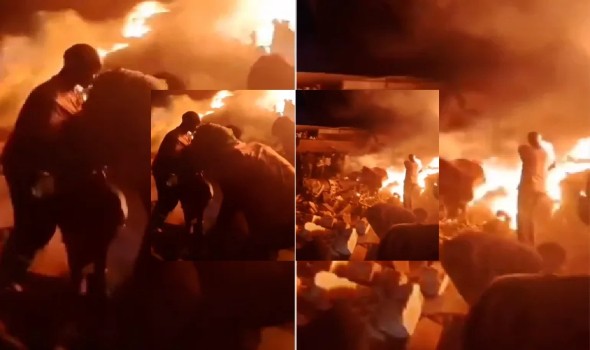  السعودية اليوم - إغلاق المجال الجوي الليبي بعد تحطم طائرة خاصة في مطار مصراتة الدولي