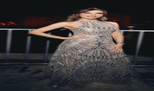 نانسي عجرم تتألق بفستان فضي من توقيع إيلي صعب في إطلالة خاطفة للأنظار