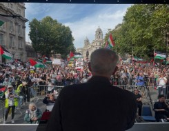 السعودية اليوم - مسيرة رافضة لحظر فلسطين أكشن تنتهي باحتجاز المئات من قبل الشرطة البريطانية