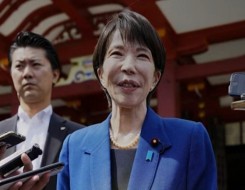 السعودية اليوم - ساناي تاكايشي الملقبة بالسيدة الحديدية تواصل صعودها في الحياة السياسية اليابانية