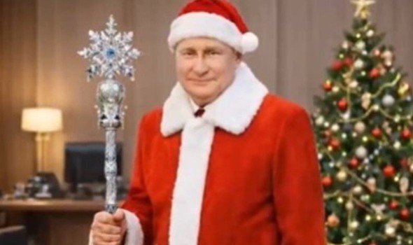  السعودية اليوم - فيديو ساخر يظهر بوتين يوزع الهدايا على قادة العالم ويهين زيلينسكي