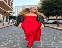  السعودية اليوم - إطلالات مايا دياب بالأحمر تعكس أناقة رومانسية في أجواء عيد الحب