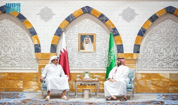  السعودية اليوم - محمد بن سلمان يستقبل أمير قطر في جدة لبحث تطورات المنطقة
