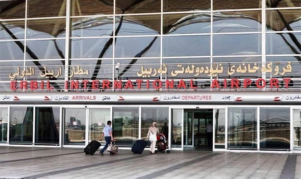 السعودية اليوم - دوي انفجارات قوية وتصاعد دخان قرب مطار أربيل عقب إسقاط صواريخ ومسيّرات