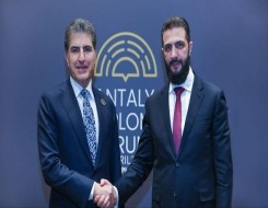  السعودية اليوم - اجتماع رفيع بين الشرع ونيجيرفان بارزاني لبحث تعزيز التعاون والتنسيق الإقليمي