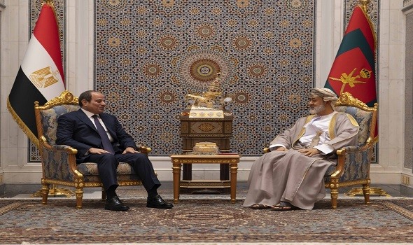  السعودية اليوم - سلطان عُمان والرئيس المصري يبحثان تطورات المنطقة في مسقط