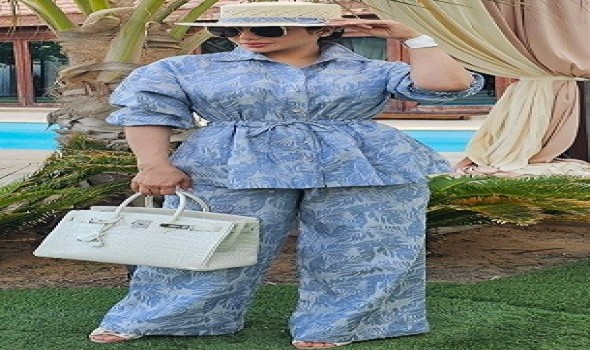 القبعة إكسسوار الصيف المفضل للإعلامية لجين عمران